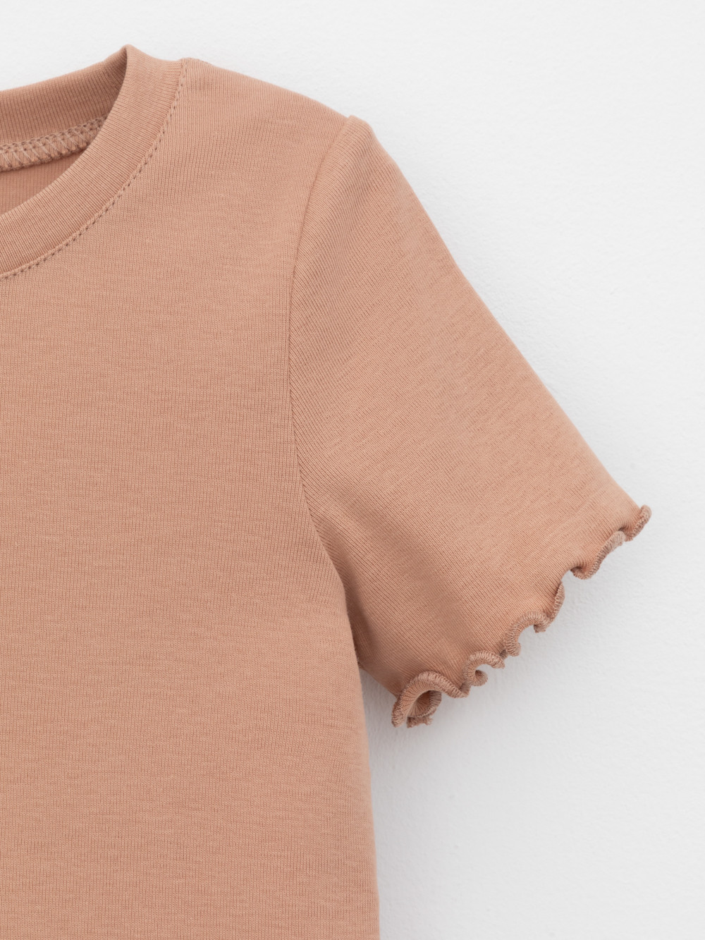 Пижама для девочки, артикул: К 1636, цвет: коричневый, фото 6