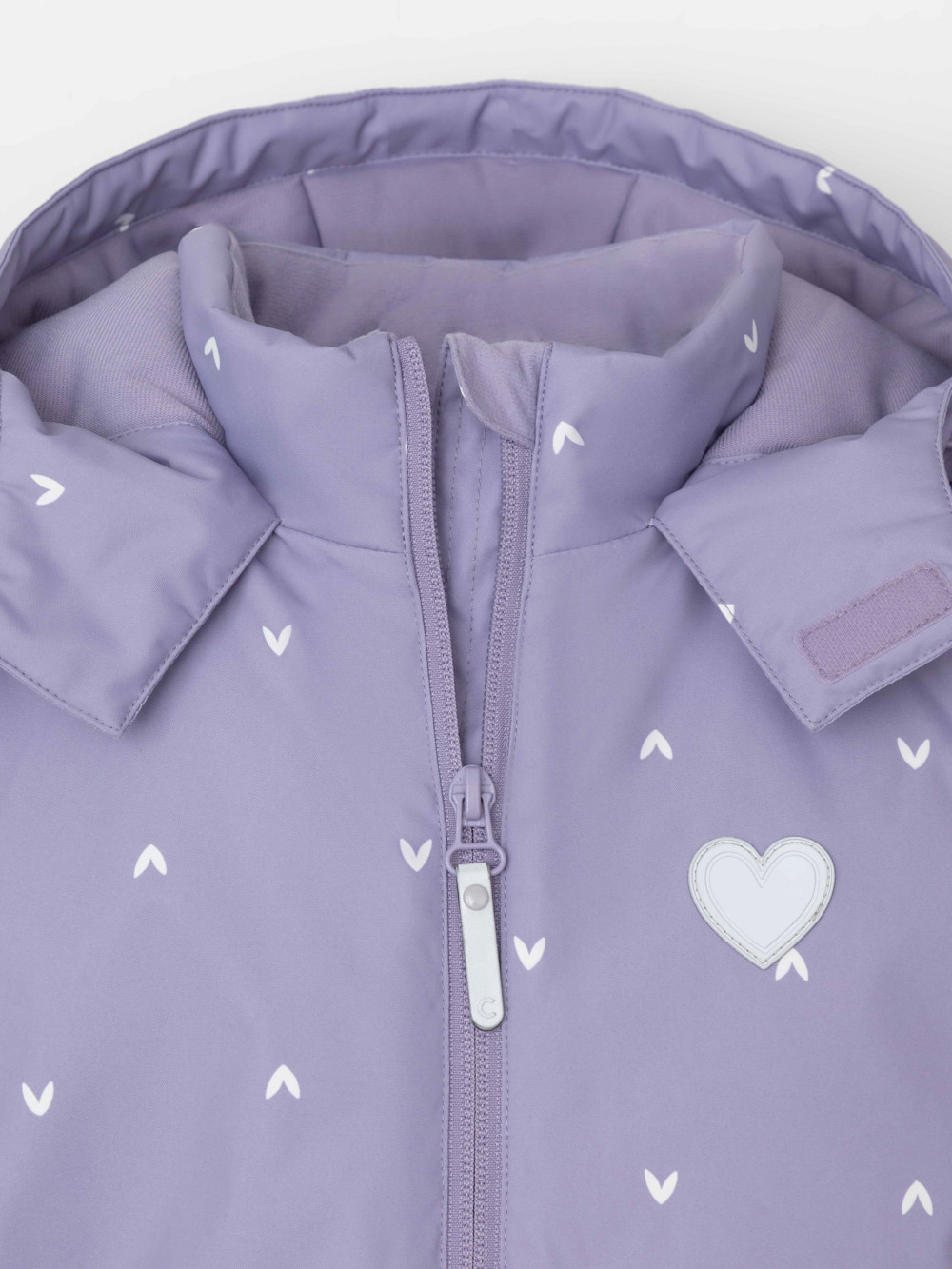 Куртка для девочки, артикул: ВК 38121/н/2 ГР, цвет: фиолетовый, фото 6