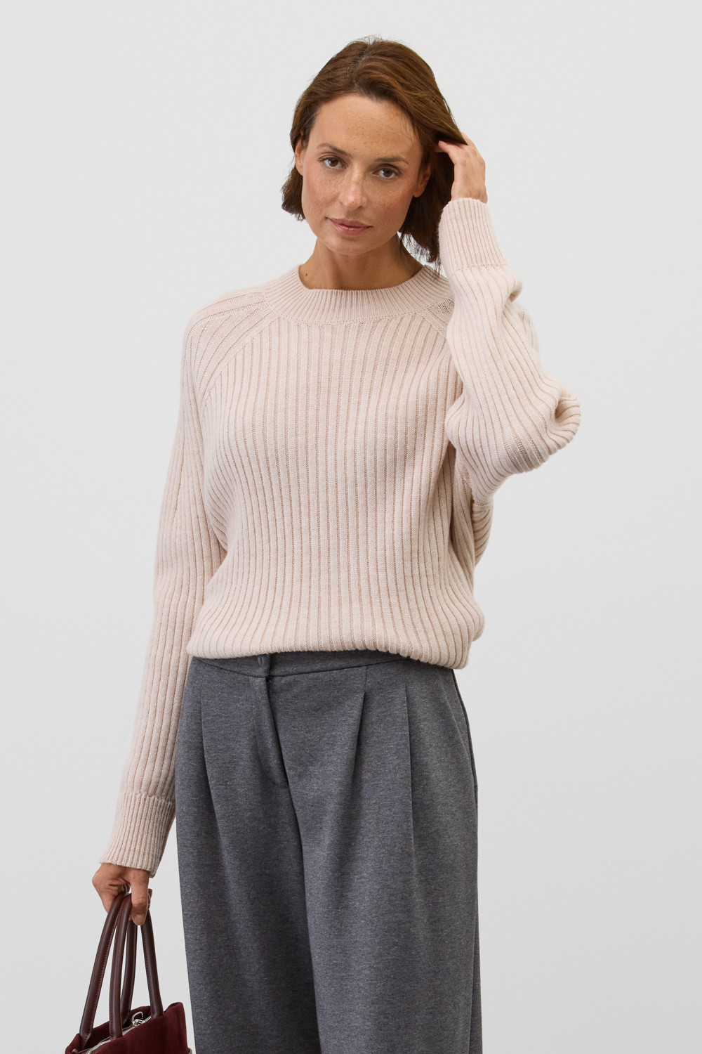 Джемперы женские для мам, артикул: ЕВ 30246/ш, цвет: желтый, фото 6