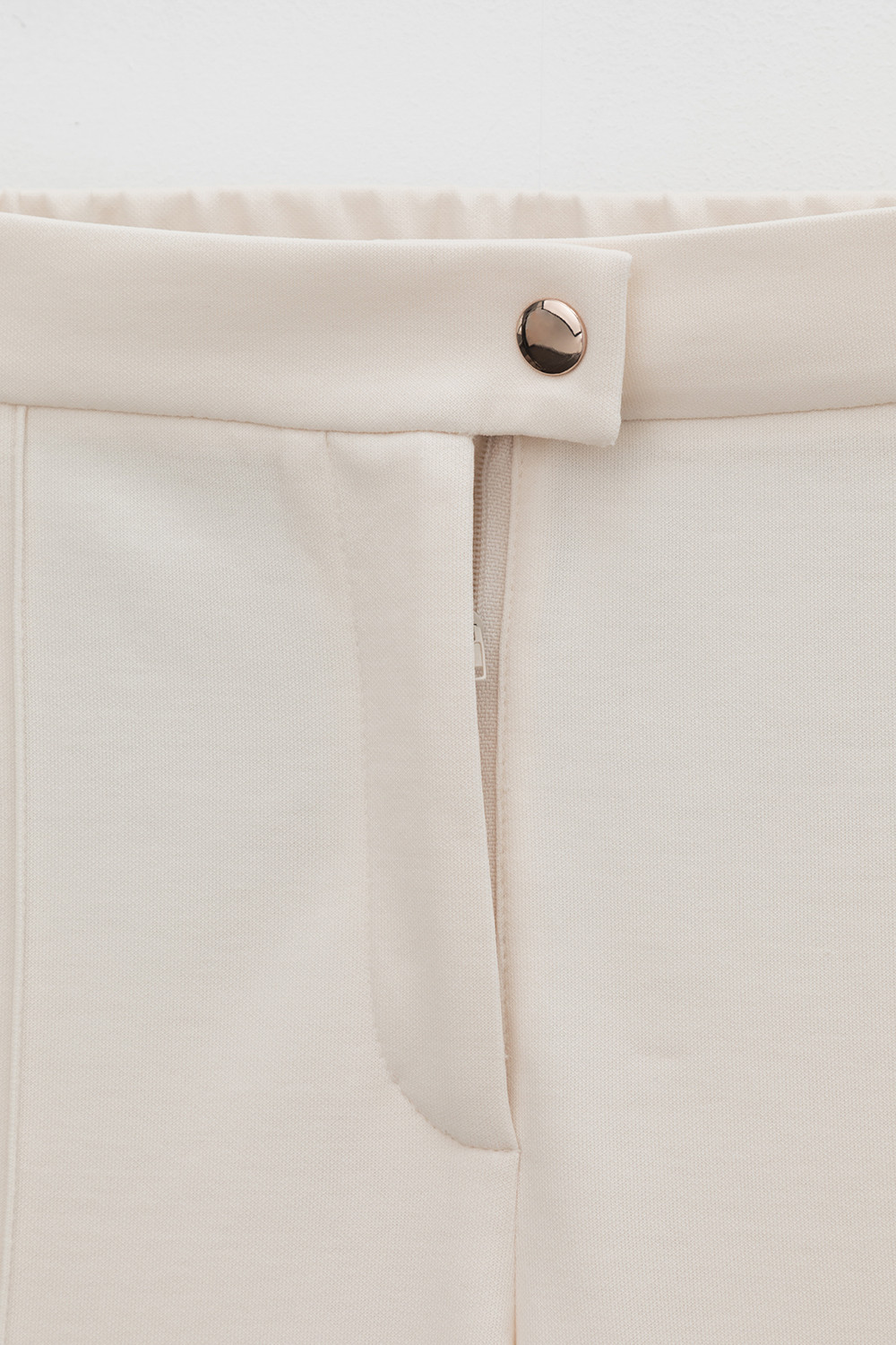 Брюки женские для мам, артикул: ЕВТ 4089, цвет: сливки2, фото 6