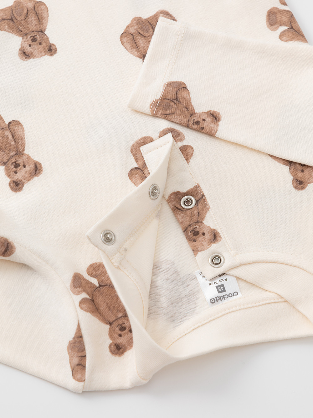 Боди для новорожденных, артикул: К 6542-2уп, цвет: сахар, фото 6