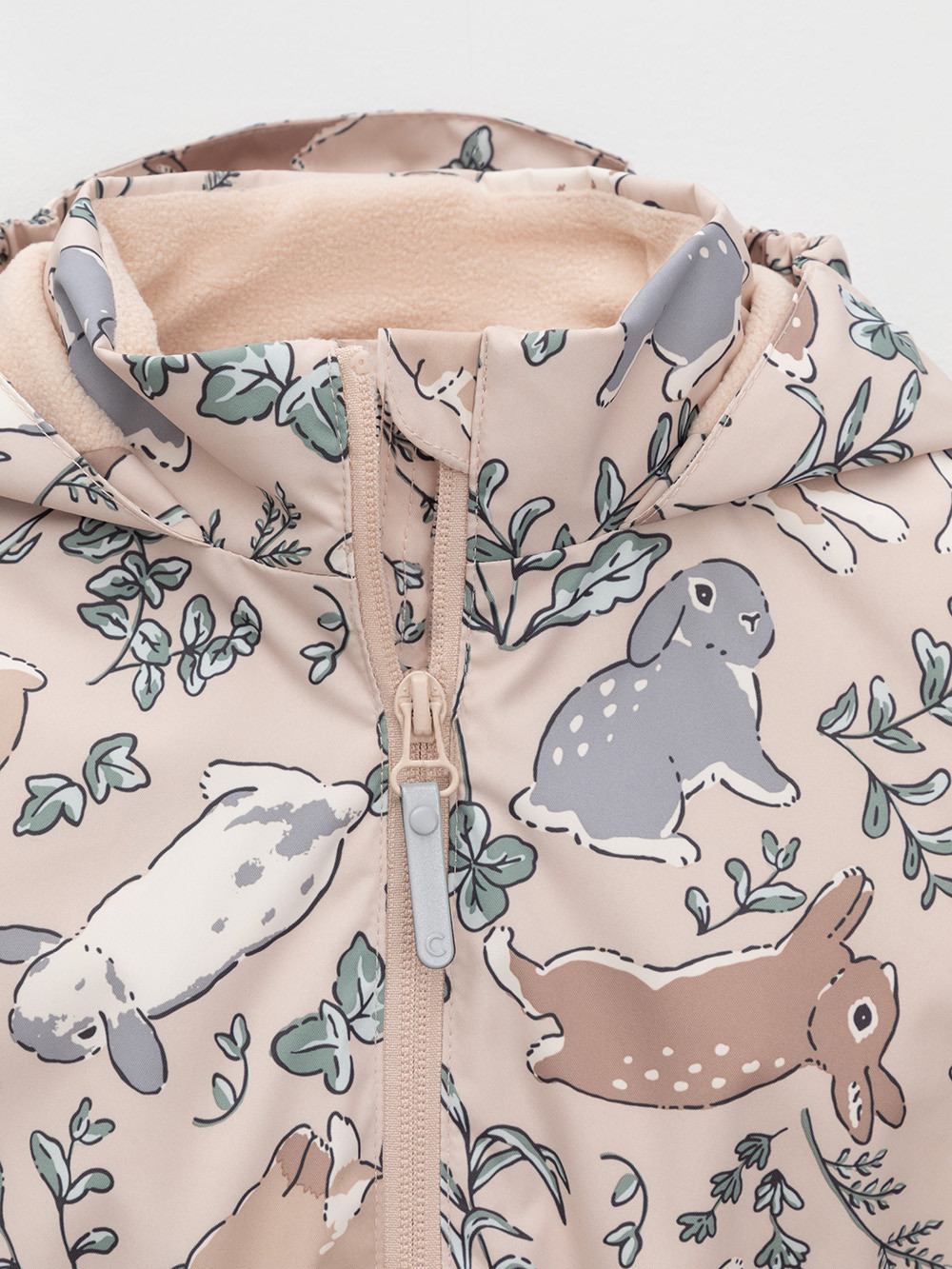 Куртка для девочки, артикул: ВК 32118/н/7 УЗГ, цвет: бежевый, фото 6