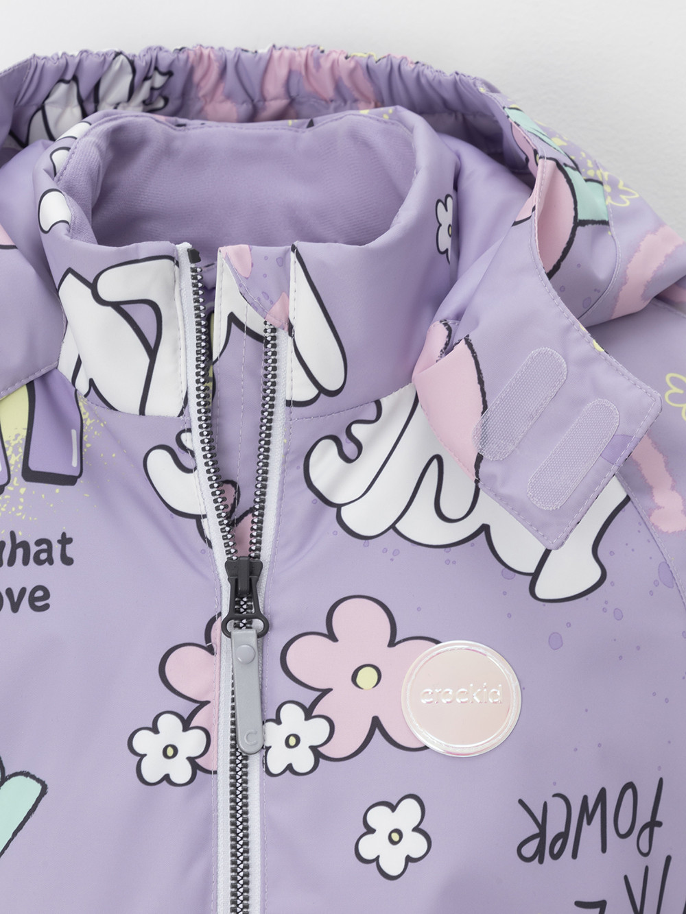 Комбинезоны утепленные для девочки, артикул: ВК 60110/н/4 УЗГ, цвет: фиолетовый, фото 6