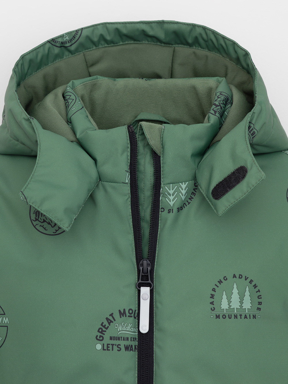 Куртки для мальчика, артикул: ВК 36090/н/4 Ал, цвет: зеленый, фото 6