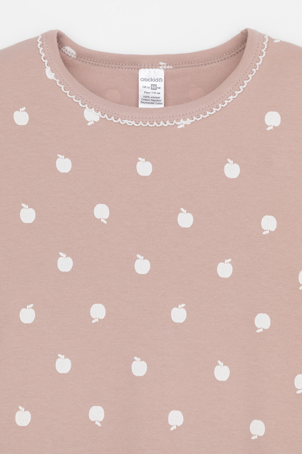 Ночная сорочка для девочки, артикул: К 1156, цвет: кофейный, фото 6