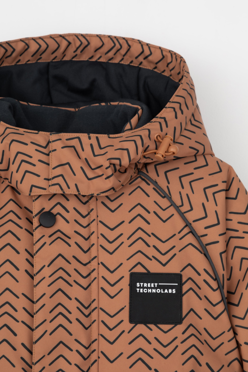 Комбинезоны утепленные для мальчика, артикул: ВК 60100/н/5 ГР, цвет: коричневый, фото 6