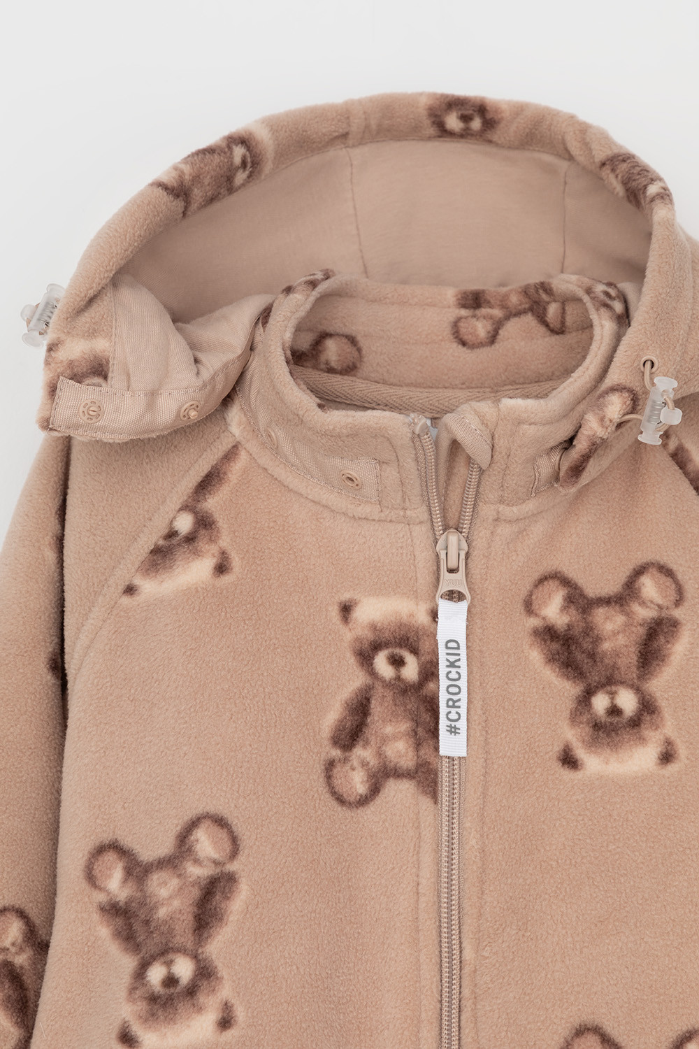 Комбинезон для девочки, артикул: ФЛ 60000, цвет: светло-бежевый, фото 6