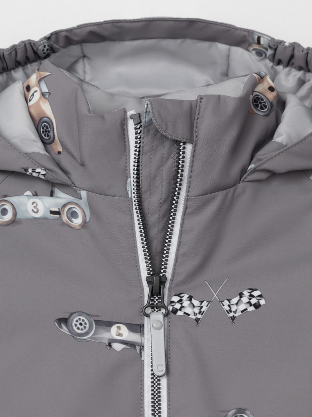 Куртки для мальчика, артикул: ВК 30161/н/1 ГР, цвет: кофейный, фото 6