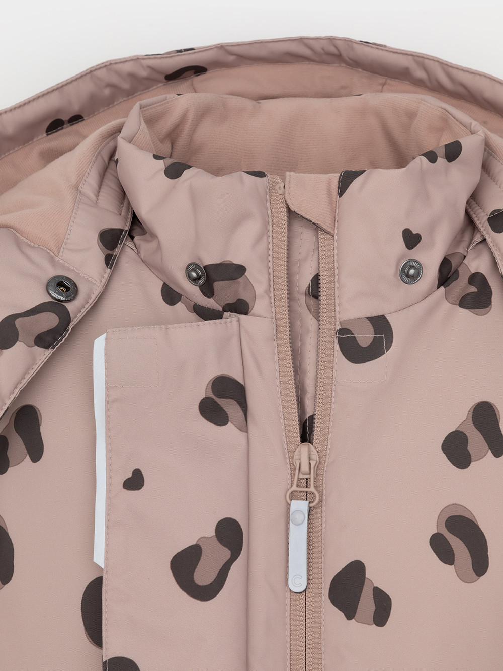 Куртка для девочки, артикул: ВК 38120/н/2 ГР, цвет: кофейный, фото 6