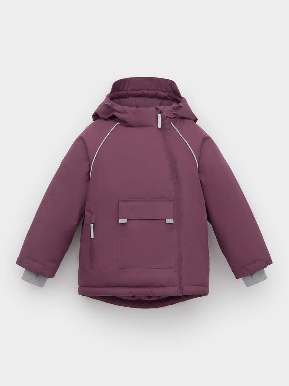 Комплект утепленный для девочки, артикул: ВК 20068/1 ГР, цвет: бордовый, фото 6