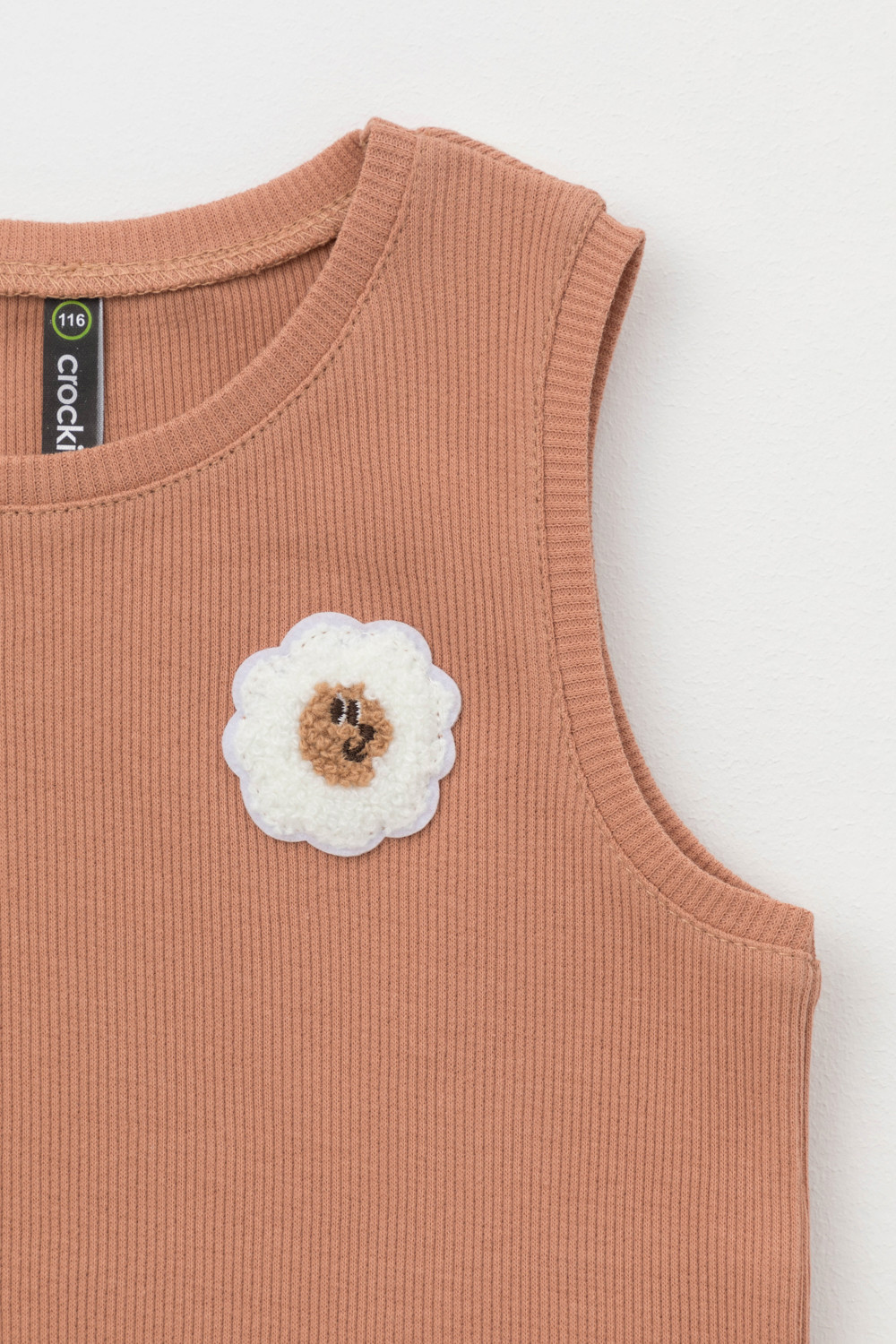 Футболка для девочки, артикул: КР 302466, цвет: коричневый, фото 6