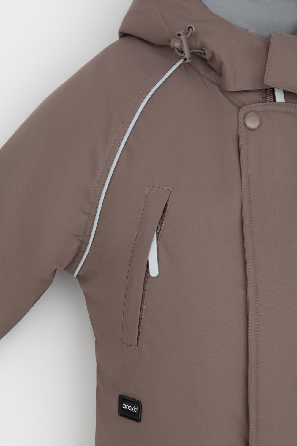 Комбинезоны утепленные для мальчика, артикул: ВК 60118/6 ГР, цвет: кофейный, фото 6