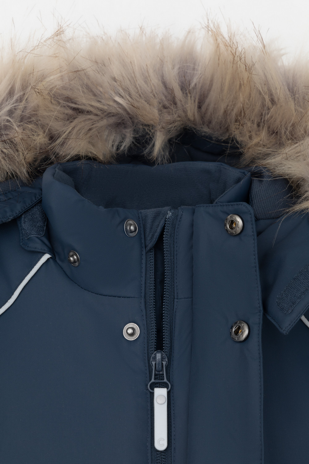 Комбинезоны утепленные для мальчика, артикул: ВК 60102/7 ГР (122-158), цвет: темно-синий, фото 6