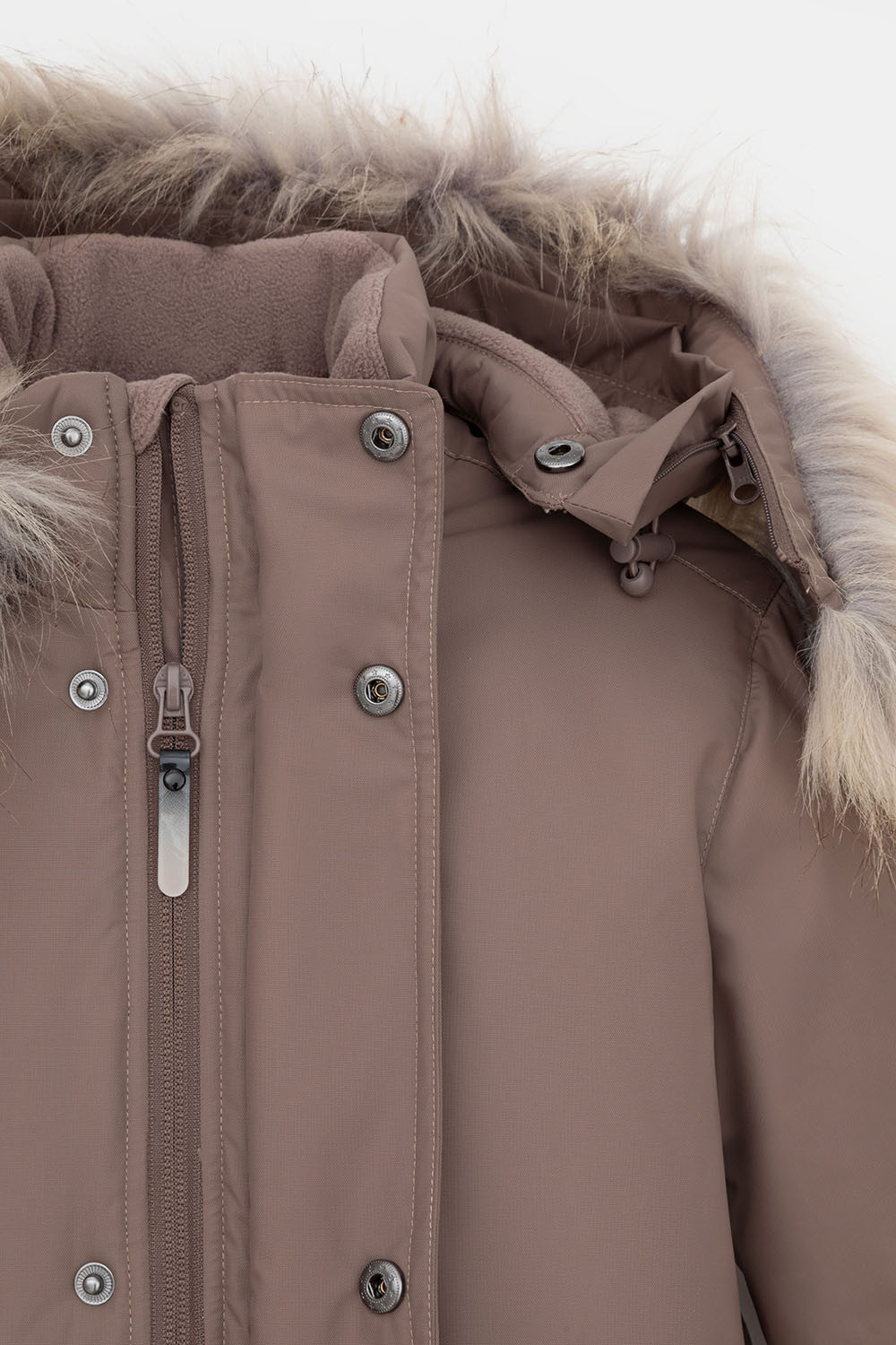 Пальто, плащи для мальчика, артикул: ВК 36096/7 УЗГ (104-122), цвет: кофейный, фото 6