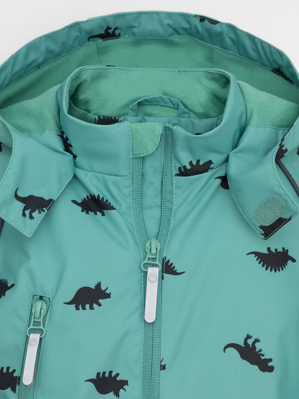 Комбинезоны утепленные для мальчика, артикул: ВК 60088/н/18 Ал, цвет: зеленый, фото 6