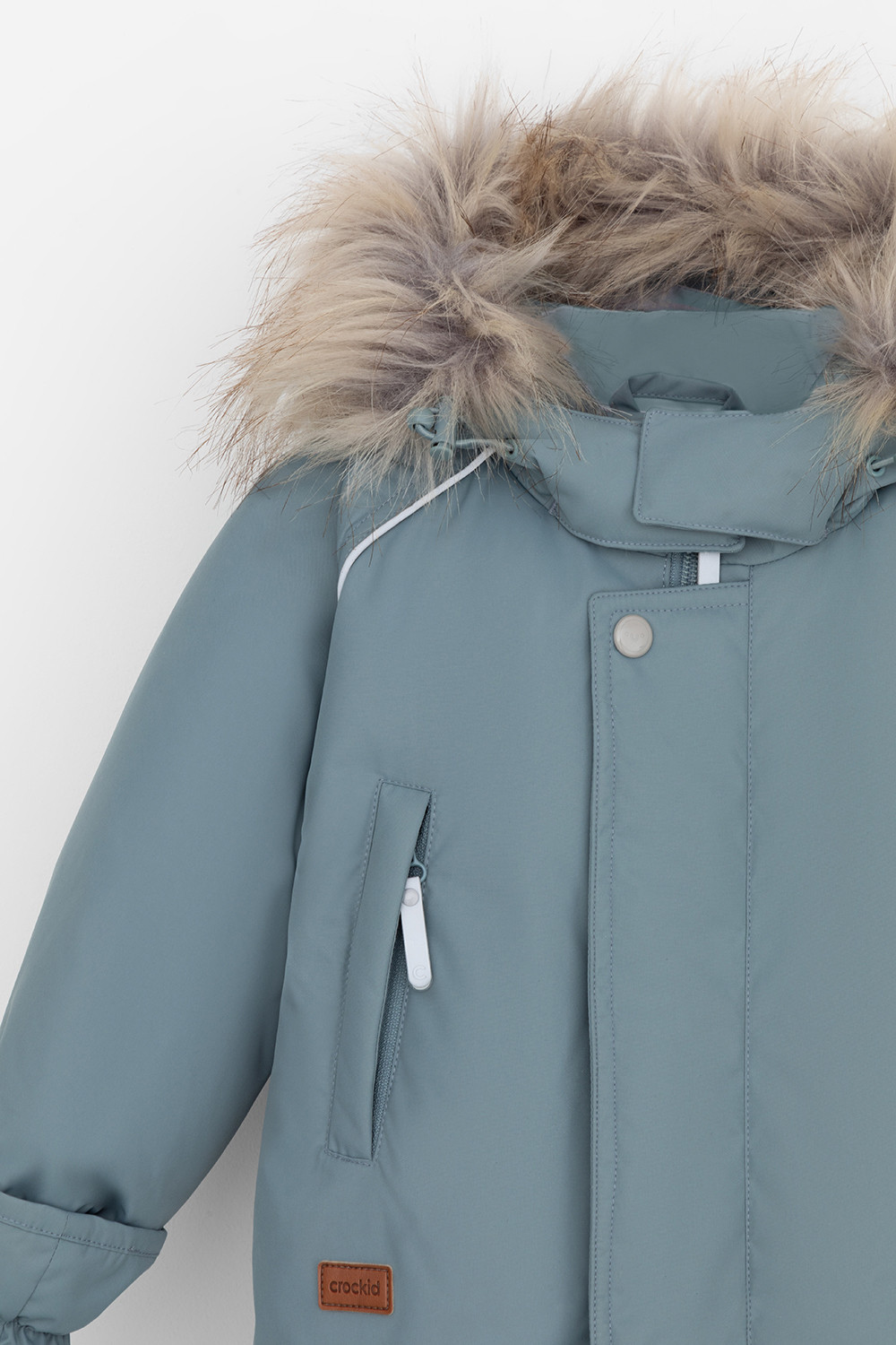 Комбинезоны утепленные для мальчика, артикул: ВК 60106/4 УЗГ, цвет: зеленый, фото 6