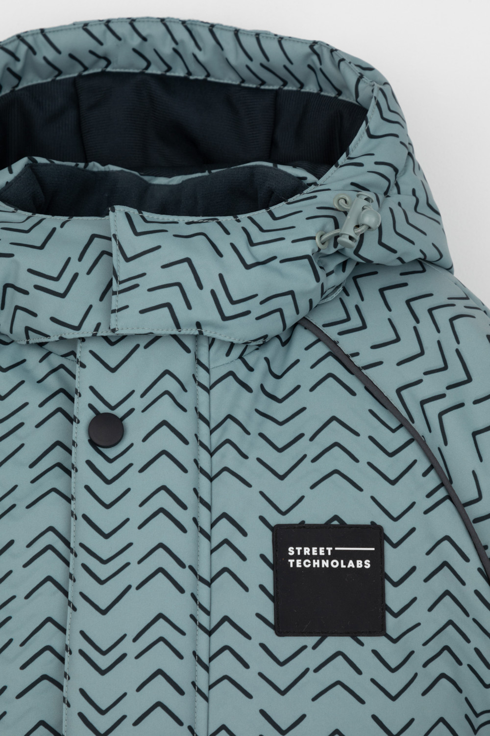 Комбинезоны утепленные для мальчика, артикул: ВК 60100/н/6 ГР, цвет: зеленый, фото 6