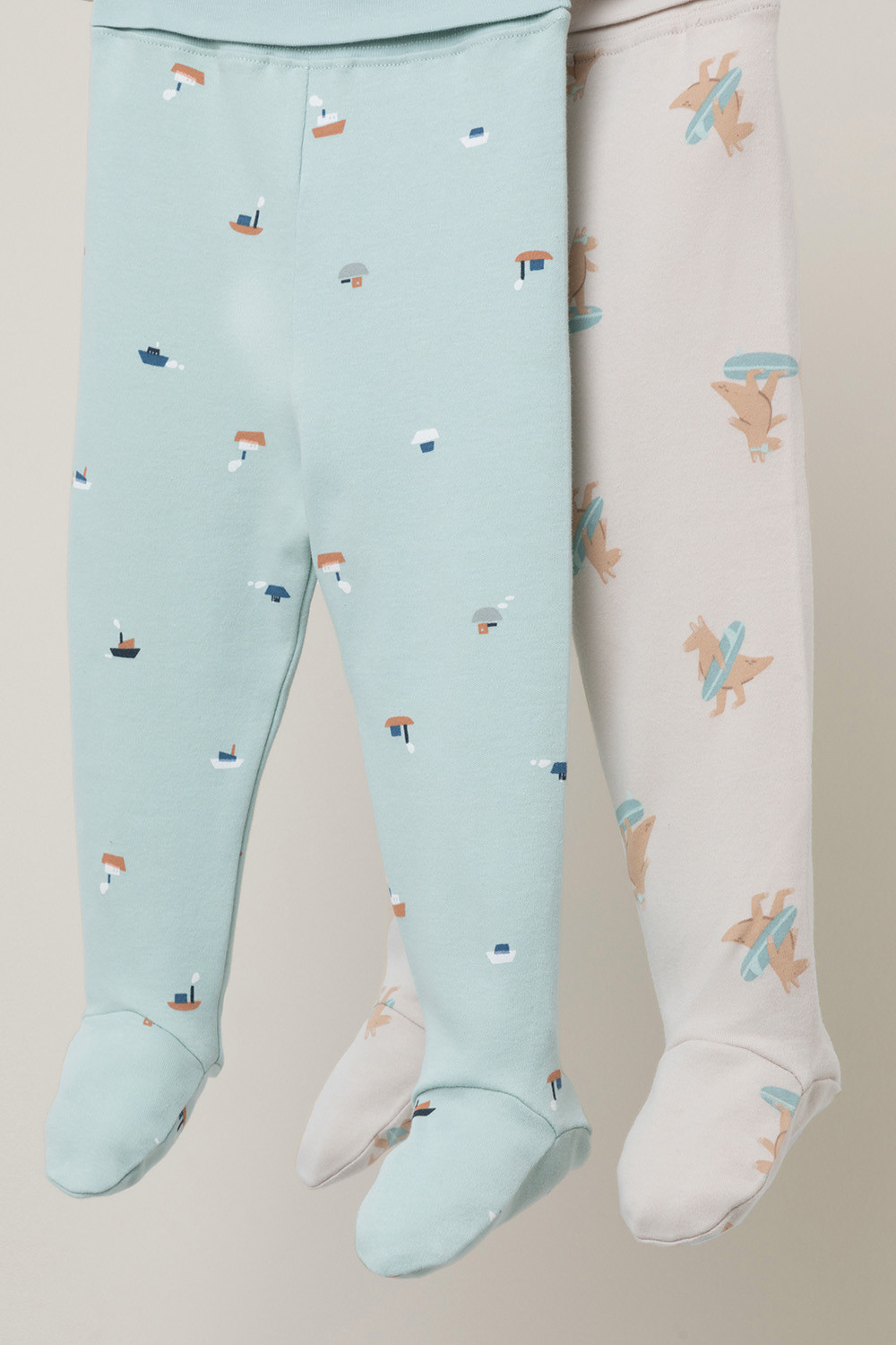 Ползунки для новорожденных, артикул: К 400220-2уп, цвет: голубой, фото 6