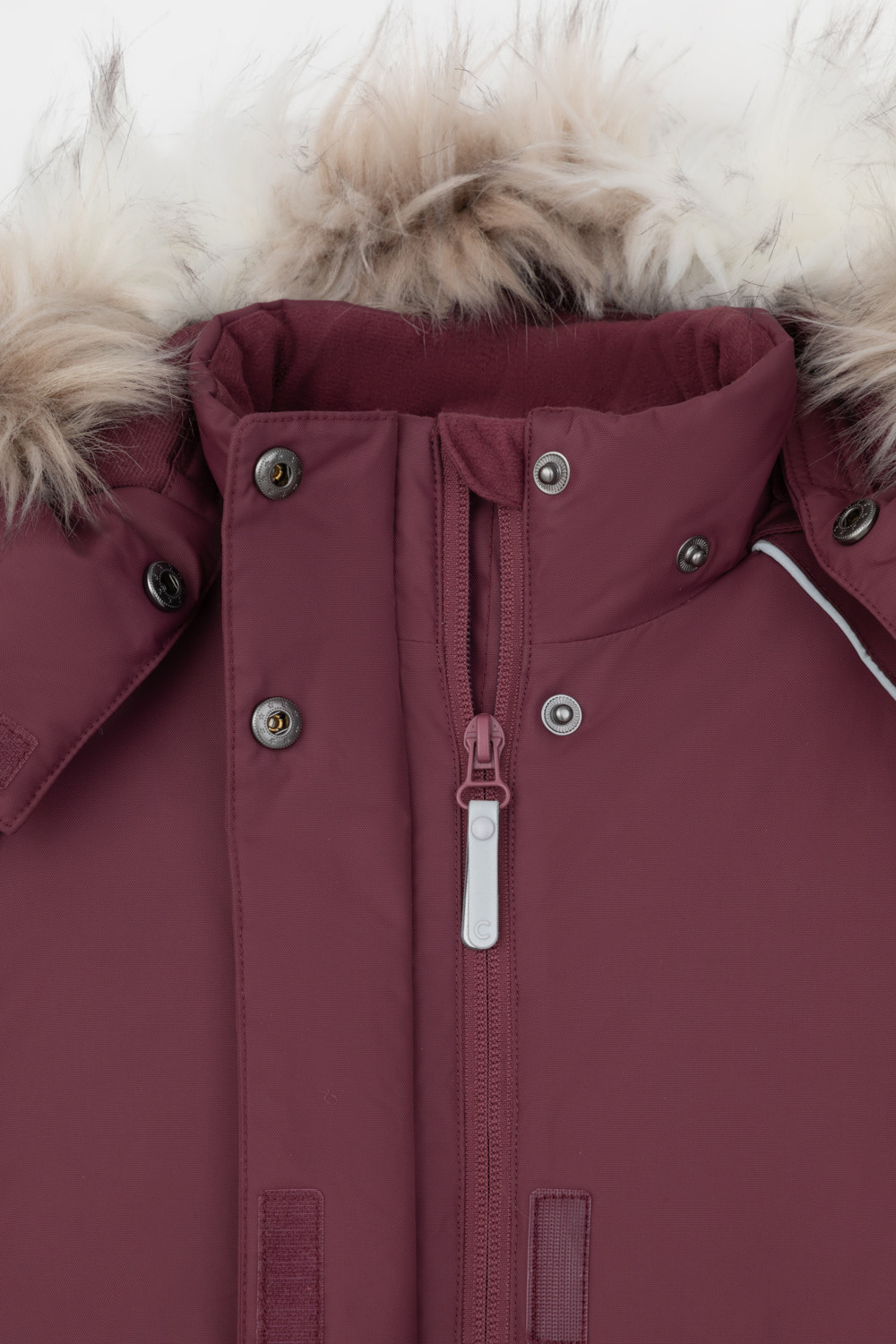 Комбинезоны утепленные для девочки, артикул: ВК 60102/5 ГР (122-158), цвет: бордовый, фото 6