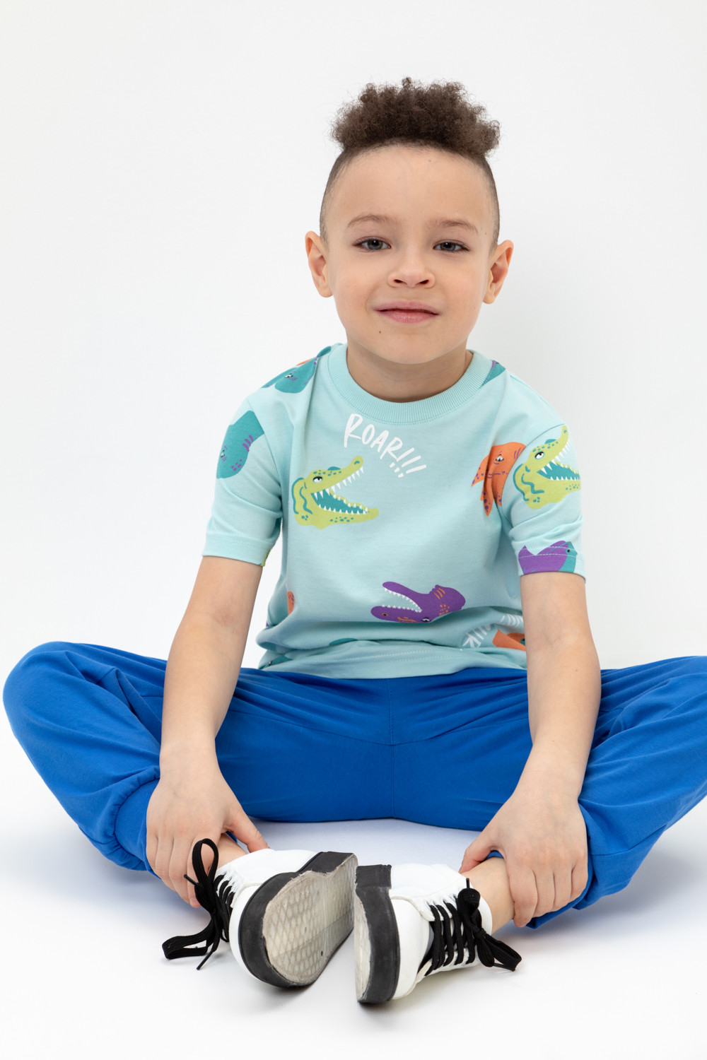 Брюки для мальчика, артикул: К 400563-1, цвет: голубой, фото 6