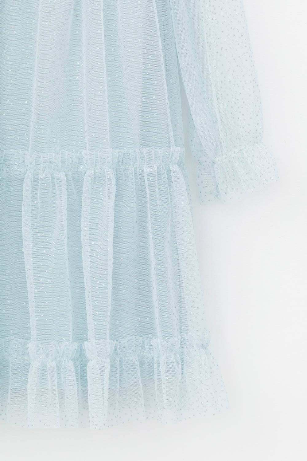 Платье для девочки, артикул: К 5854, цвет: голубой, фото 6