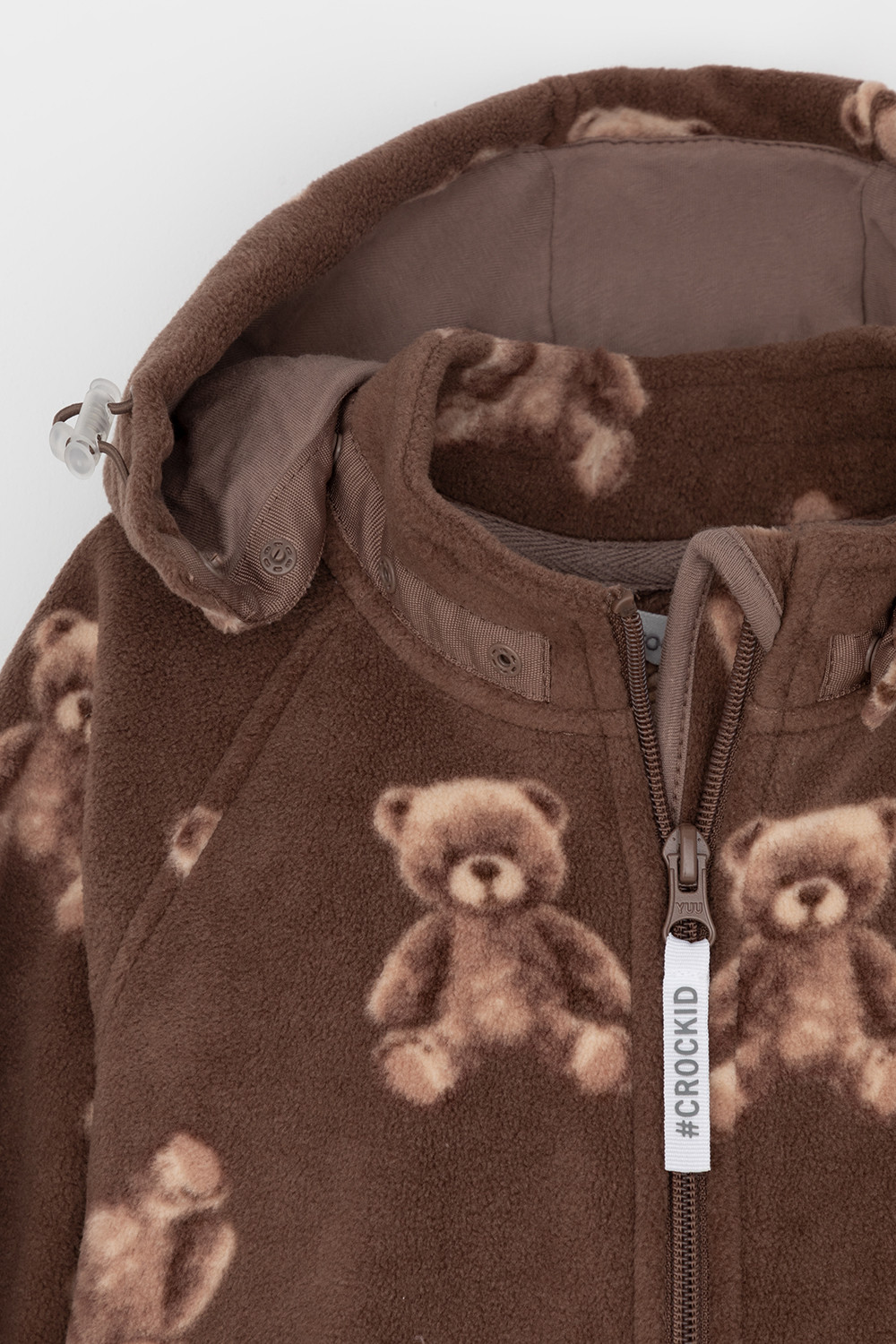 Комбинезон для девочки, артикул: ФЛ 60000, цвет: кофейный, фото 6