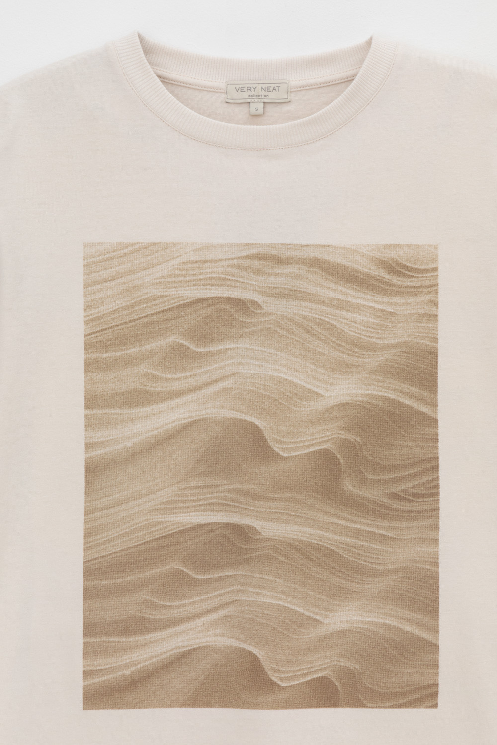 Футболки женские для мам, артикул: ЕВТ 3309, цвет: светло-бежевый, фото 6