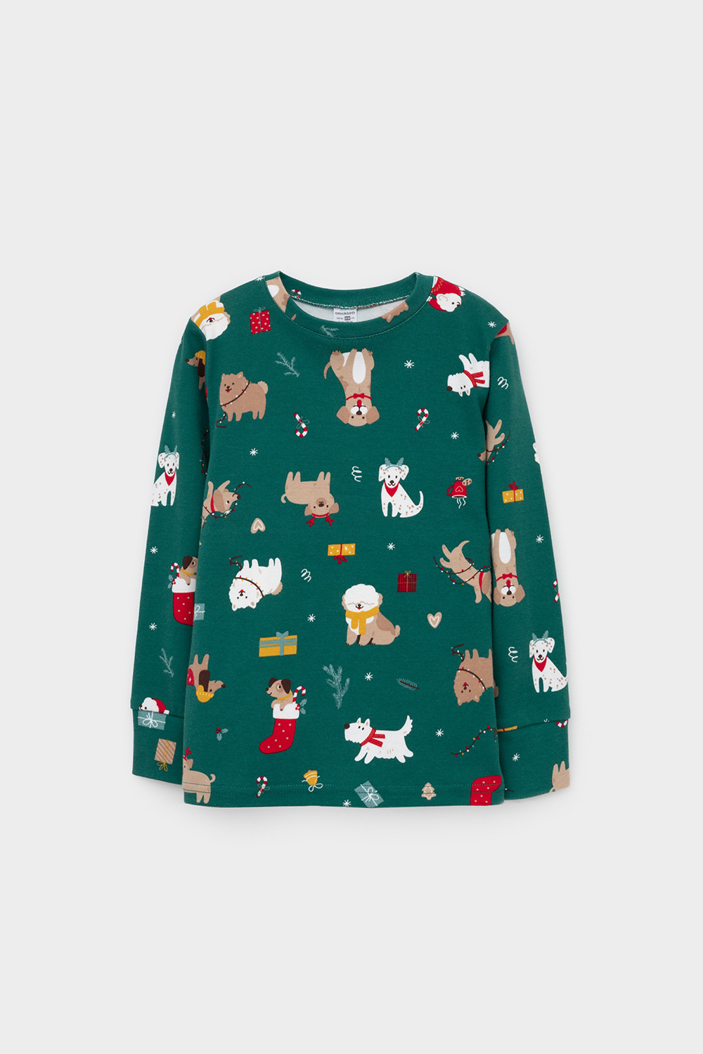 Пижама для девочки, артикул: К 1552, цвет: зеленый, фото 6