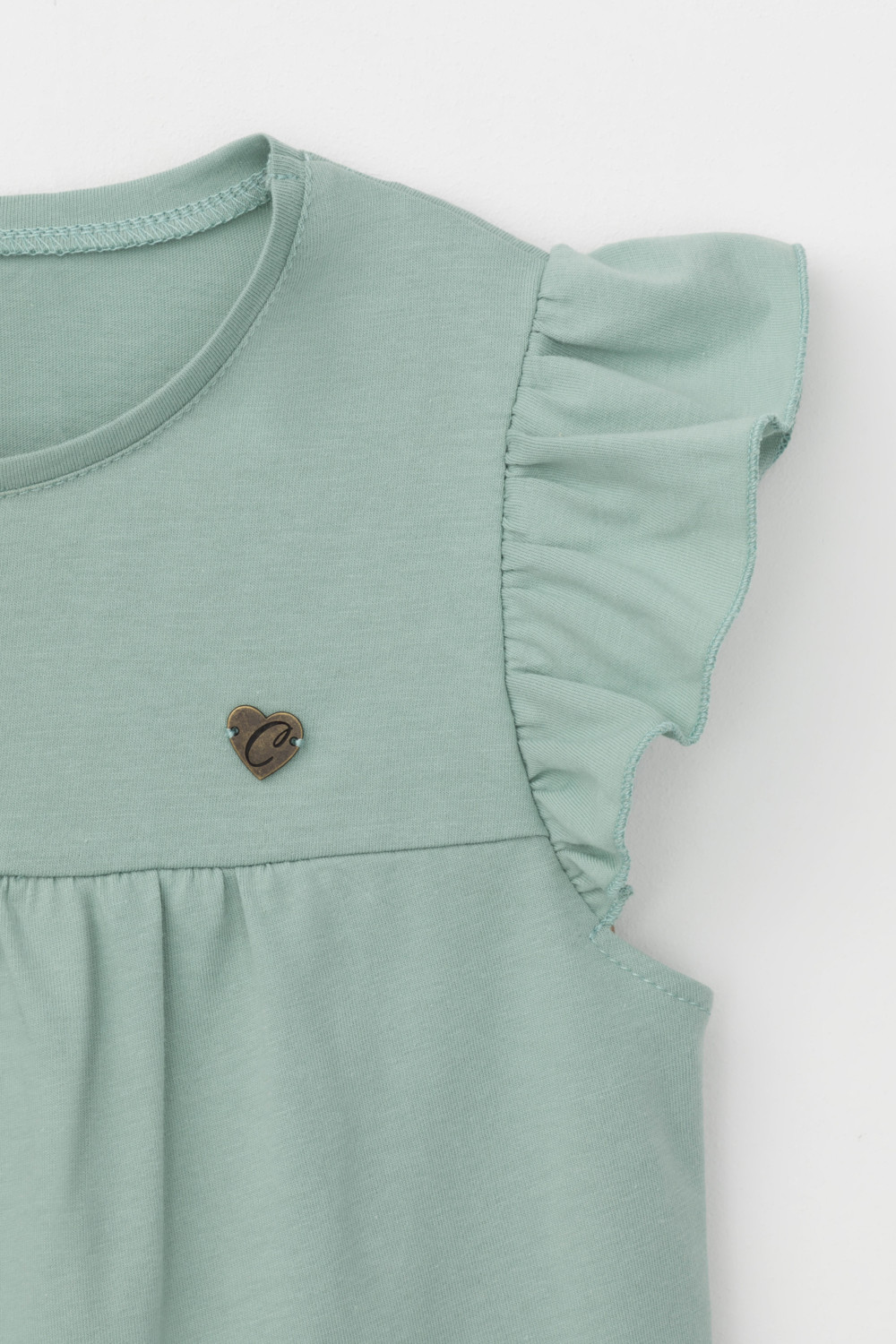 Блузка для девочки, артикул: КР 5874, цвет: минт, фото 6