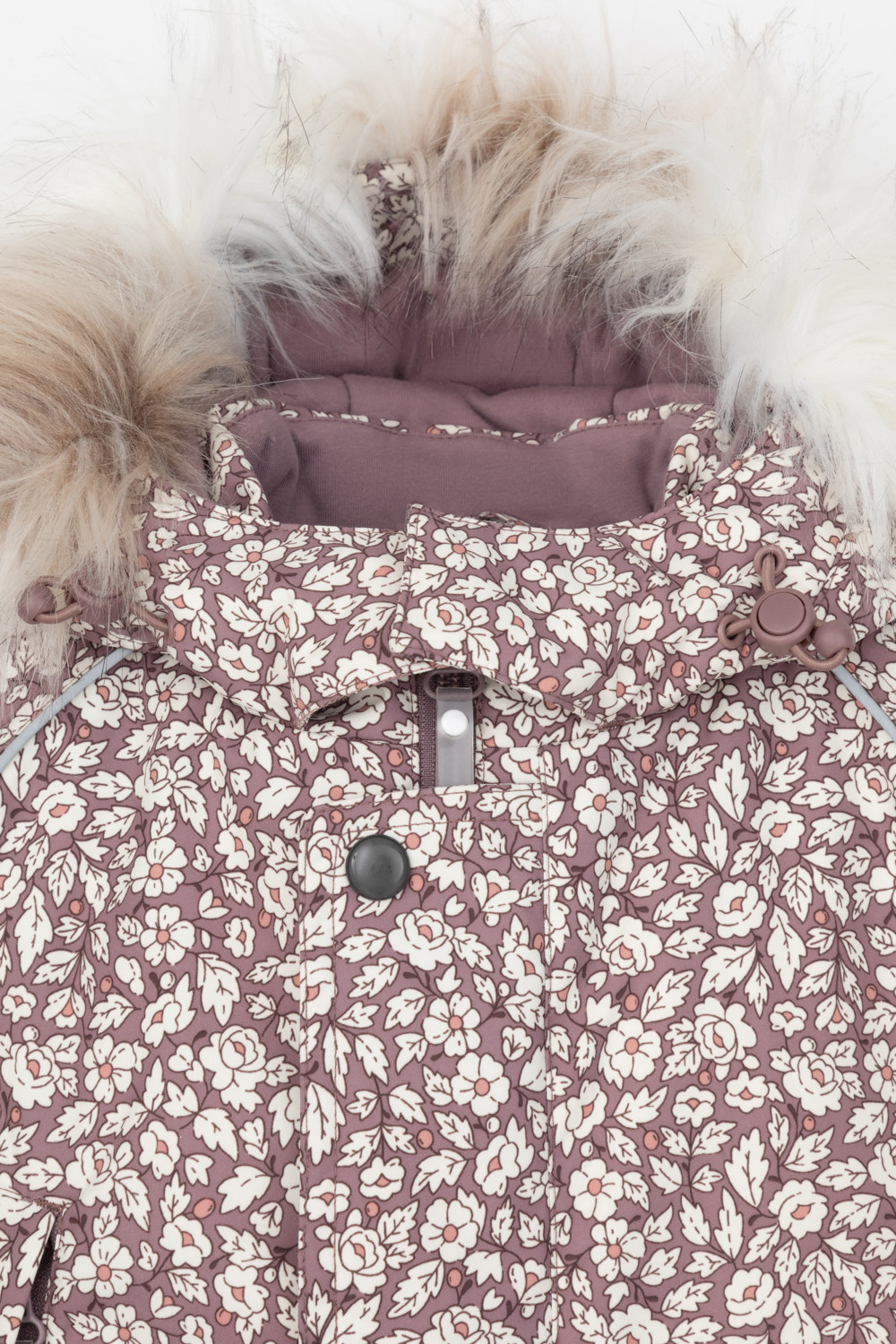 Комбинезоны утепленные для девочки, артикул: ВК 60105/н/6 ГР, цвет: розовый, фото 6