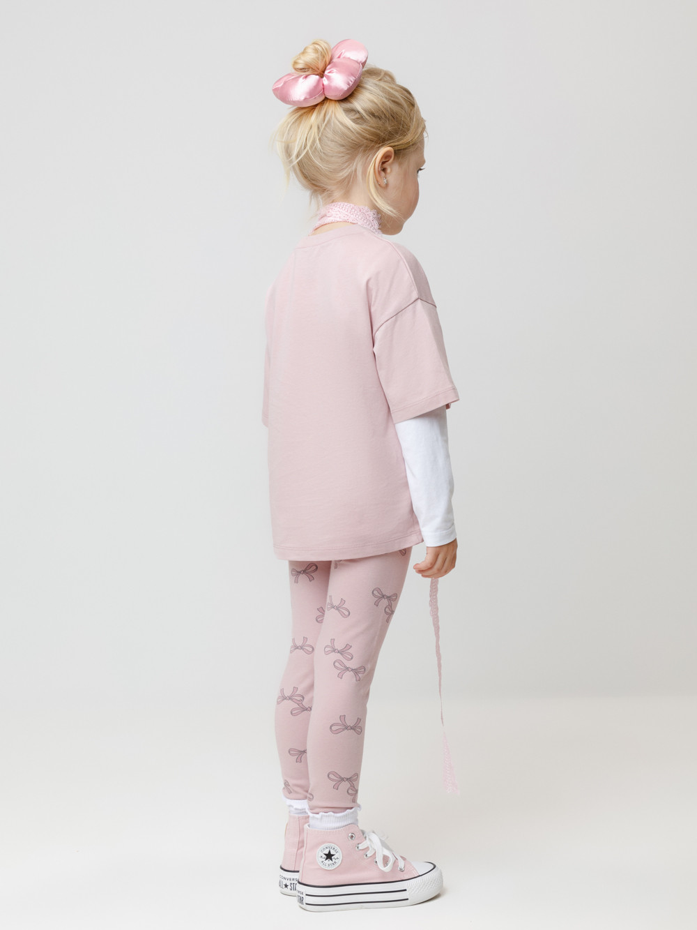 Лосины для девочки, артикул: МП 4074-2уп, цвет: серый, фото 6