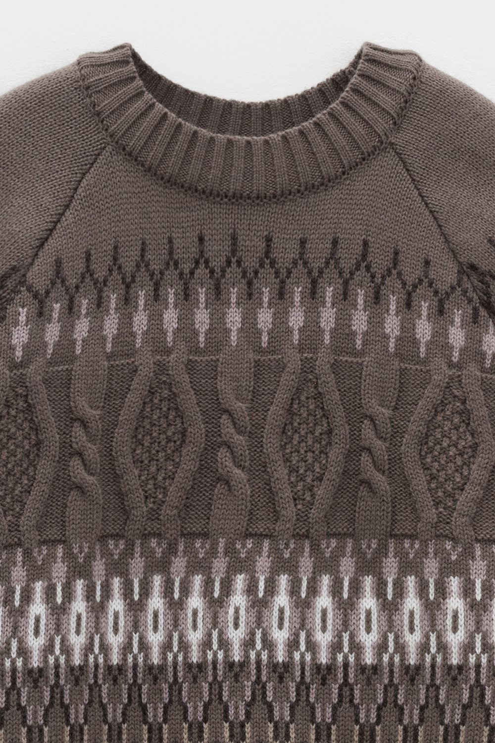 Джемперы женские для мам, артикул: ЕВ 30278/ш, цвет: кофейный, фото 6