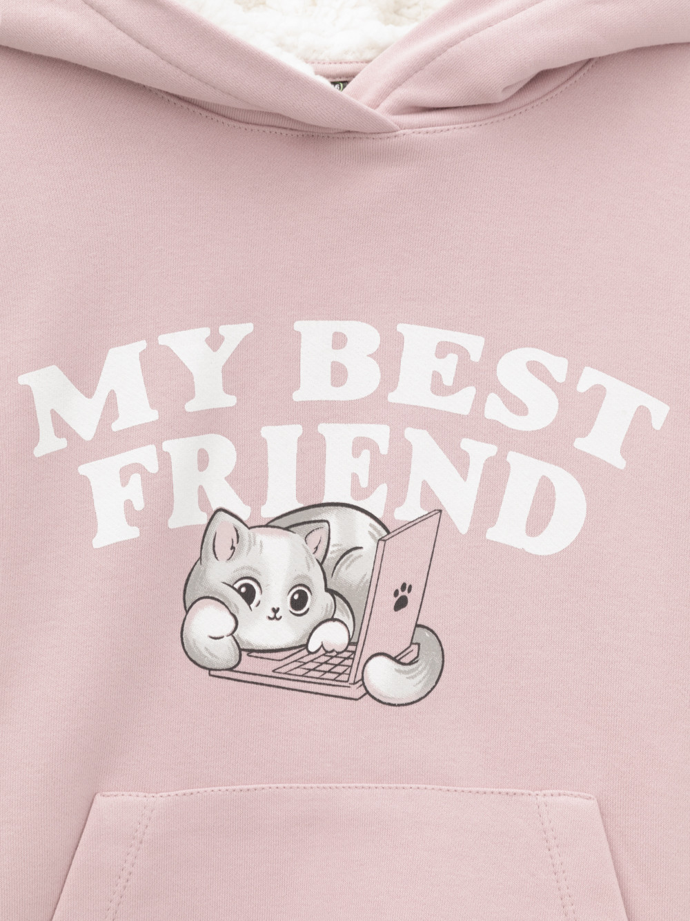 Худи для девочки, артикул: КР 302832, цвет: розовый, фото 6