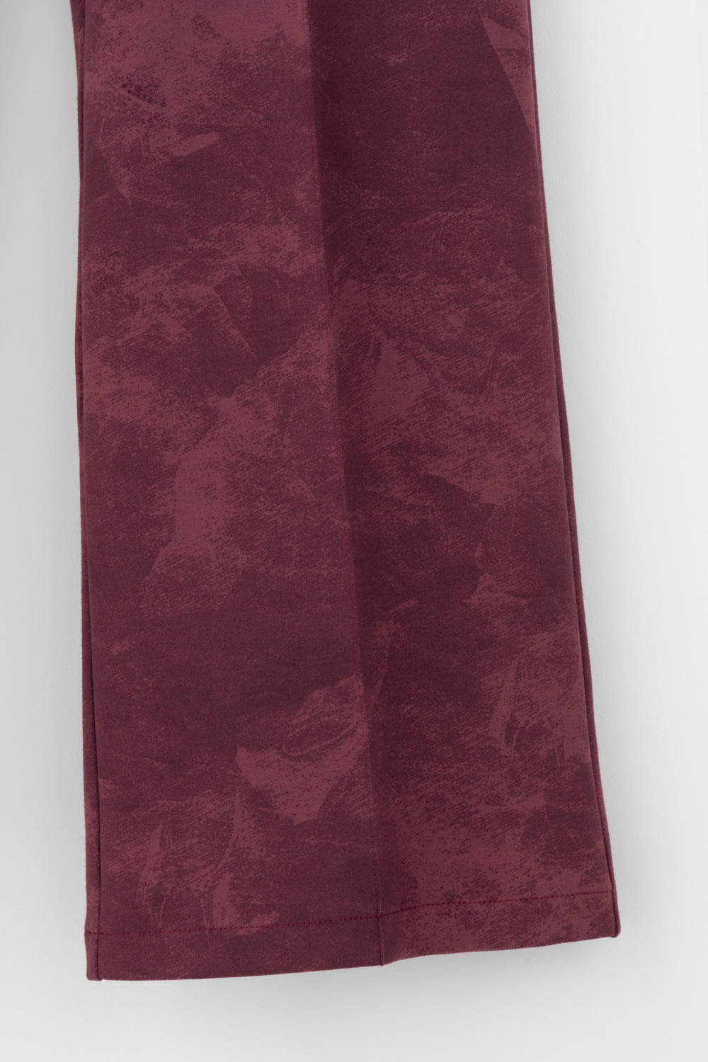 Брюки женские для мам, артикул: ЕВТ 4114, цвет: бордовый, фото 6