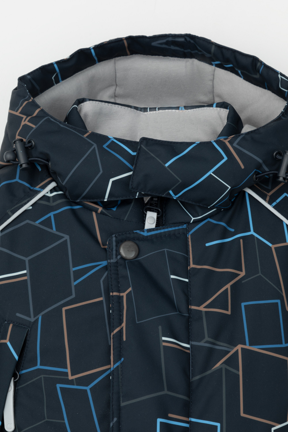 Комбинезоны утепленные для мальчика, артикул: ВК 60032/н/50 Ал, цвет: темно-синий, фото 6