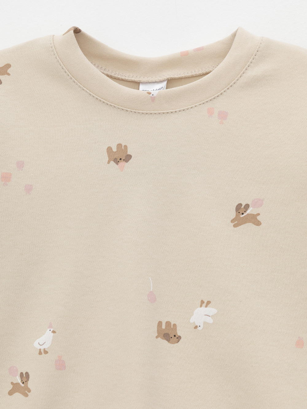 Пижама для девочки, артикул: К 1552, цвет: бежевый, фото 6