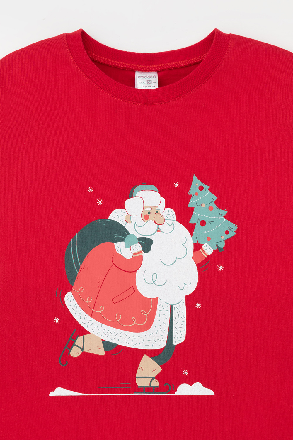 Пижама для девочки, артикул: К 1619, цвет: красный, фото 6