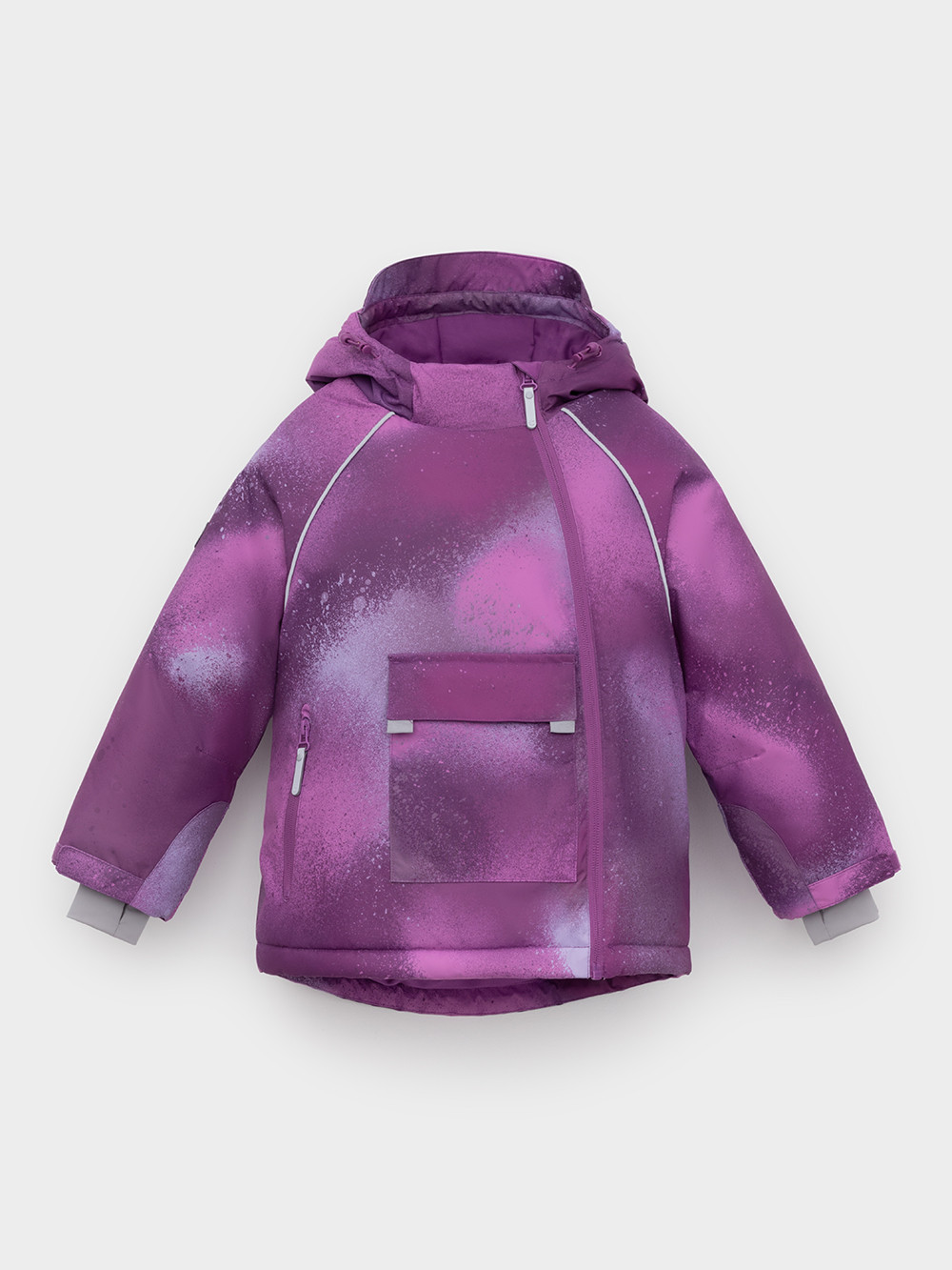 Комплект утепленный для девочки, артикул: ВК 20069/н/1 ГР, цвет: фиолетовый, фото 6