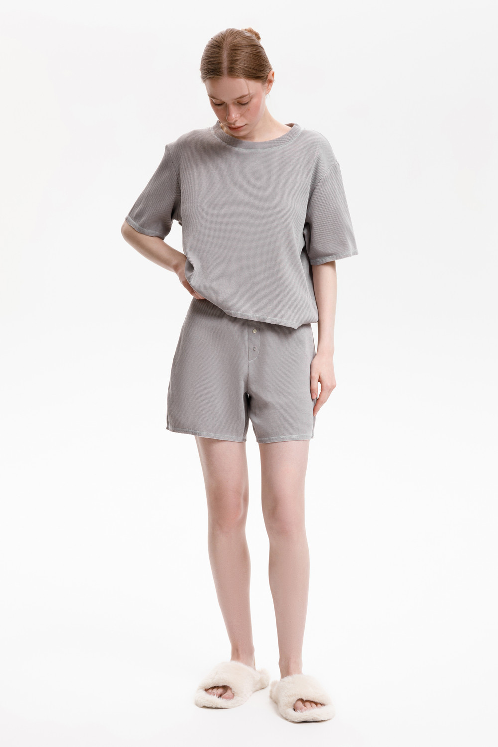 Комплекты для дома для мам, артикул: Е 20149, цвет: серый, фото 6