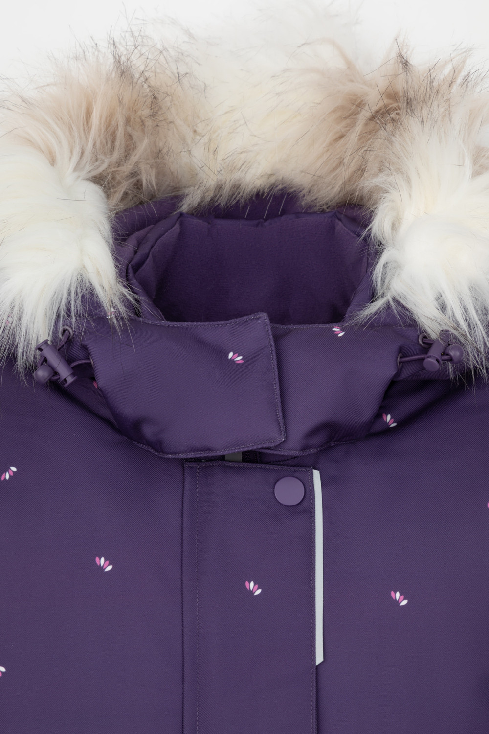 Куртка для девочки, артикул: ВК 38100/н/2 ГР, цвет: фиолетовый, фото 6