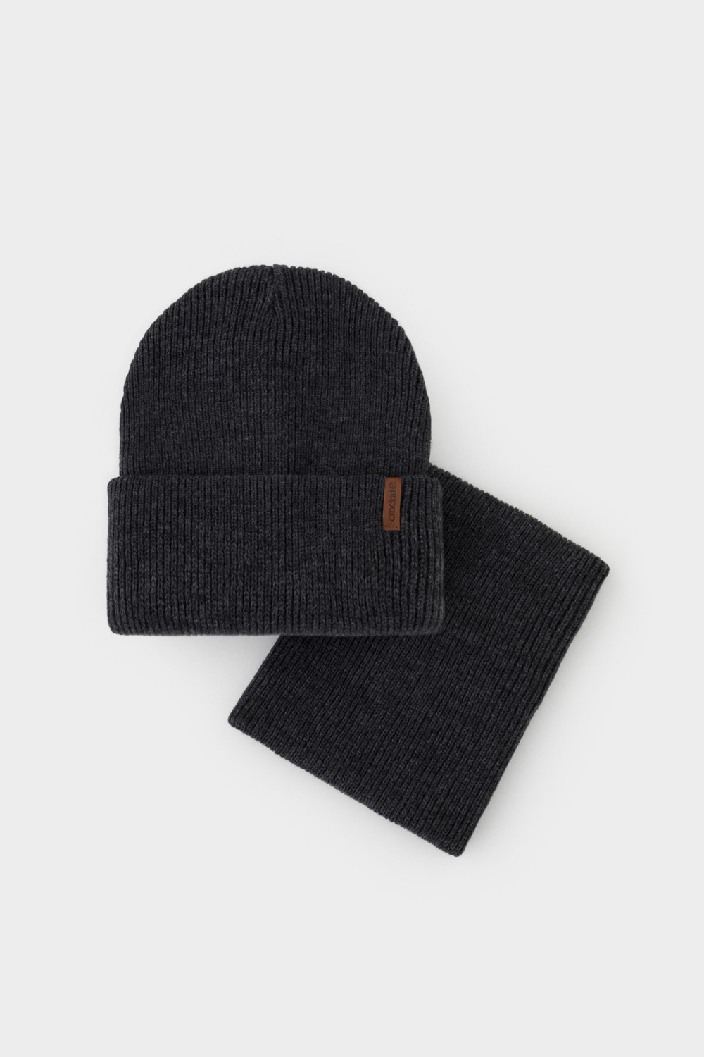 Комплект вязаный для мальчика, артикул: КВ 22016/ш, цвет: серый, фото 6