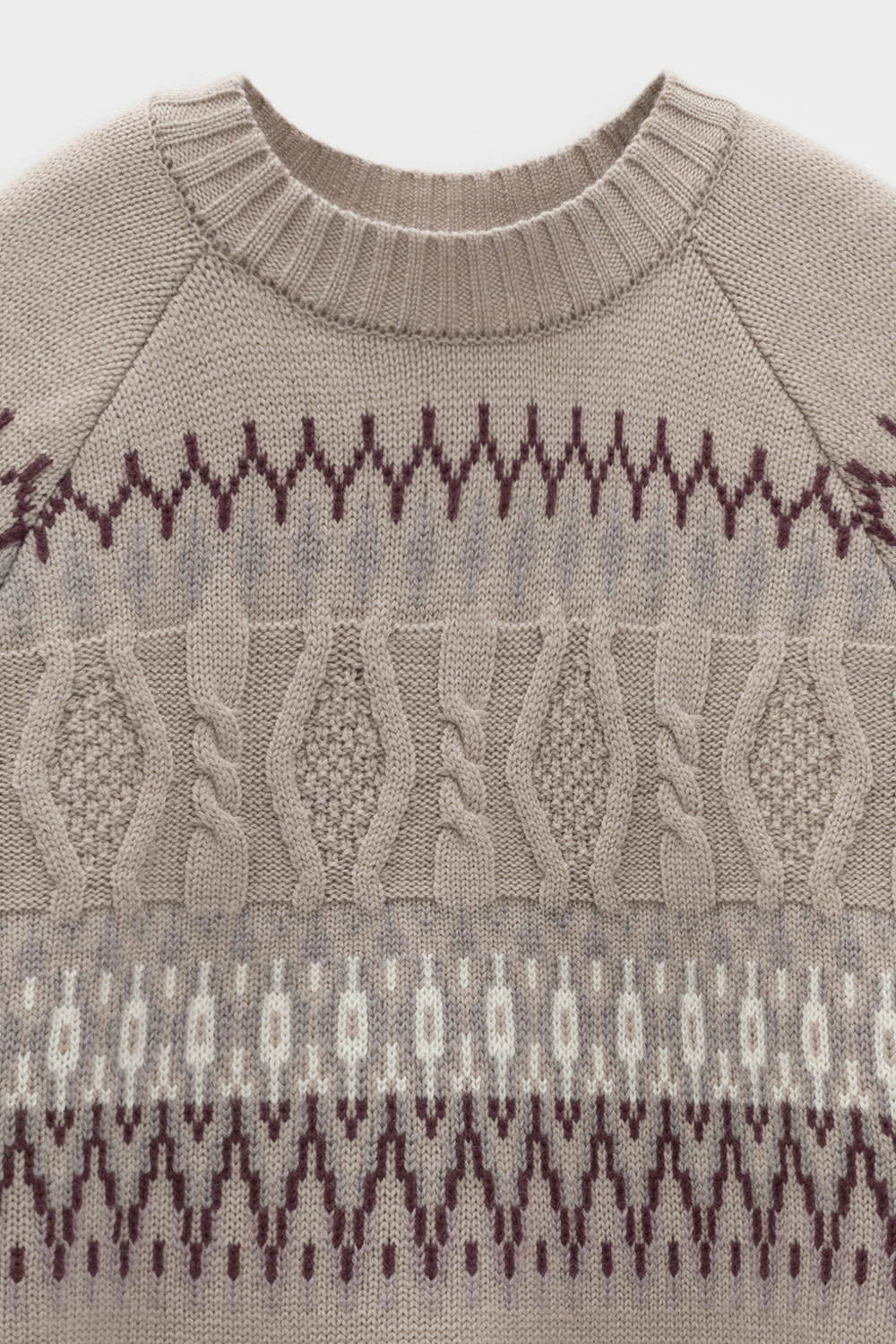 Джемперы женские для мам, артикул: ЕВ 30278/ш, цвет: бежевый, фото 6