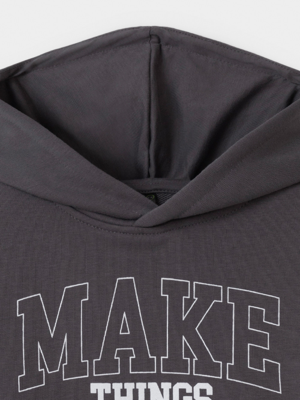 Худи для мальчика, артикул: МП 302920, цвет: темно-серый, фото 6