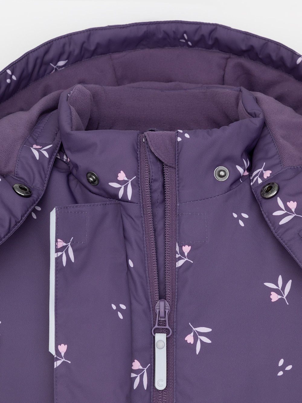 Куртка для девочки, артикул: ВК 38120/н/4 ГР, цвет: фиолетовый, фото 6