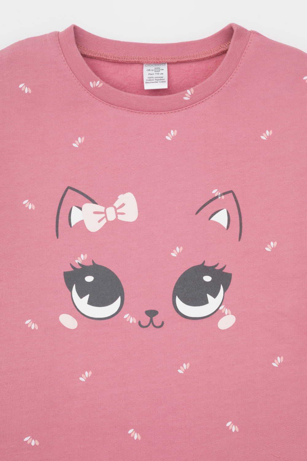 Пижама для девочки, артикул: К 1581, цвет: розовый, фото 6