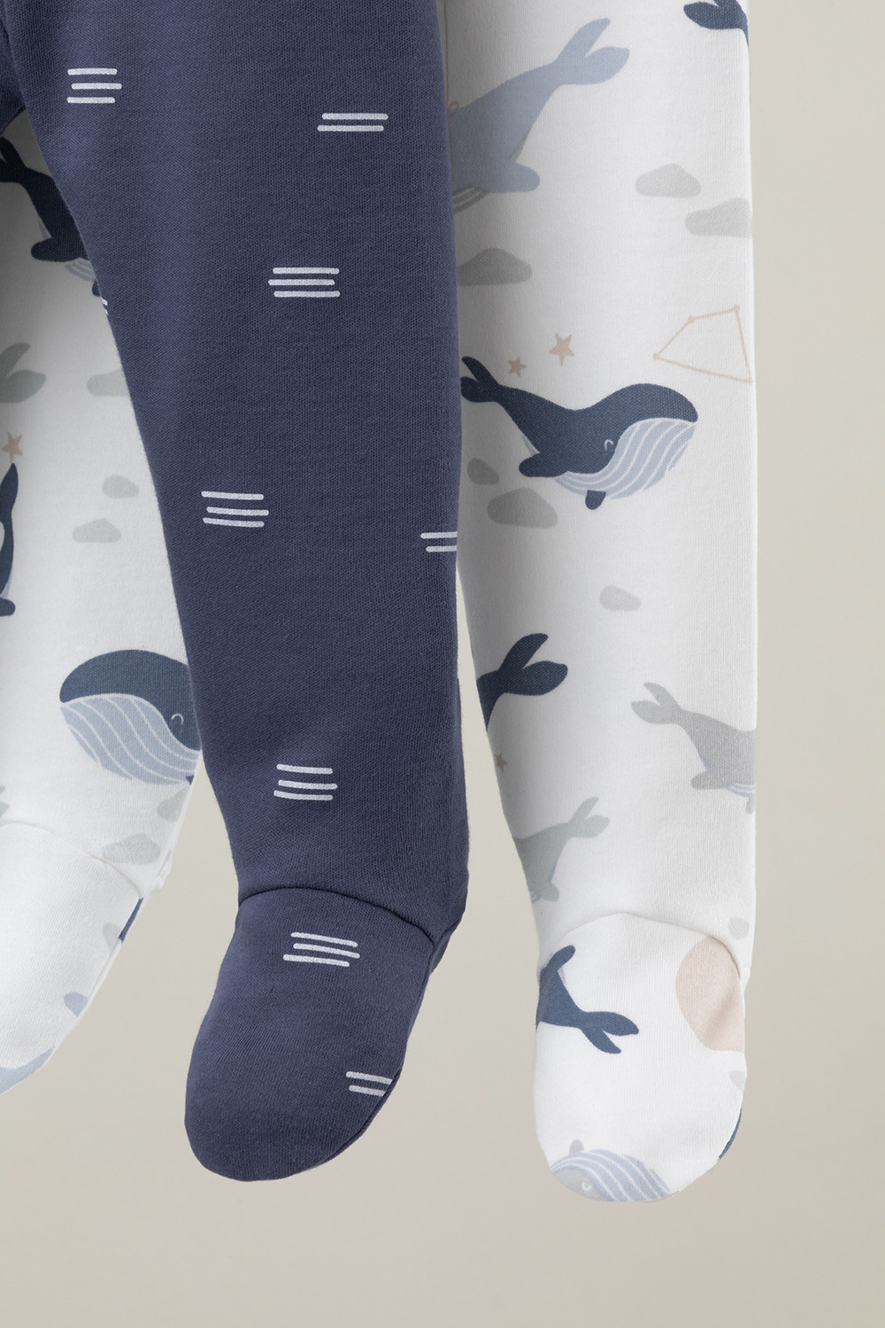 Ползунки для новорожденных, артикул: К 400220-2уп, цвет: синий, фото 6