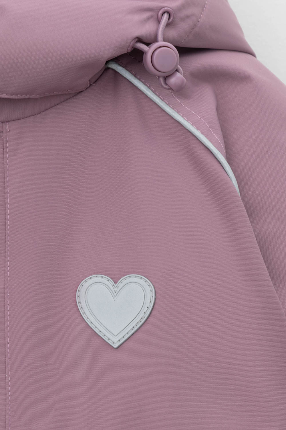 Комбинезоны утепленные для девочки, артикул: ВК 60032/4 УЗГ, цвет: бордовый, фото 6