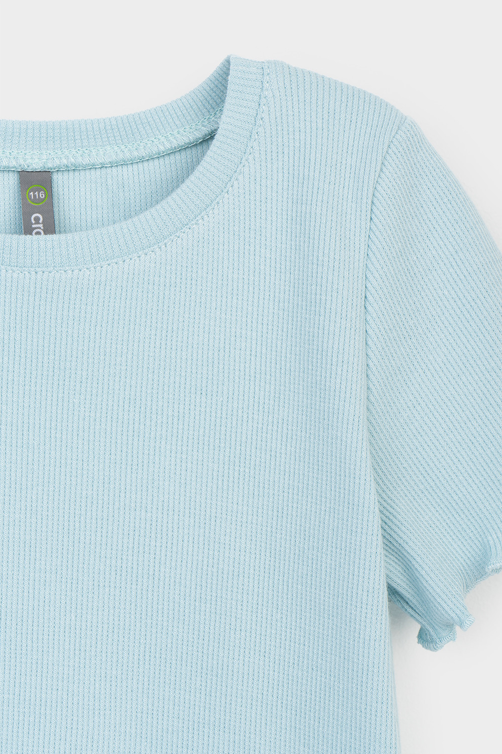 Футболка для девочки, артикул: КР 301989-1, цвет: голубой, фото 6