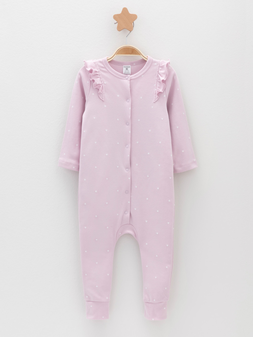 Комбинезон для новорожденных, артикул: К 6534-2уп, цвет: светло-розовый, фото 6