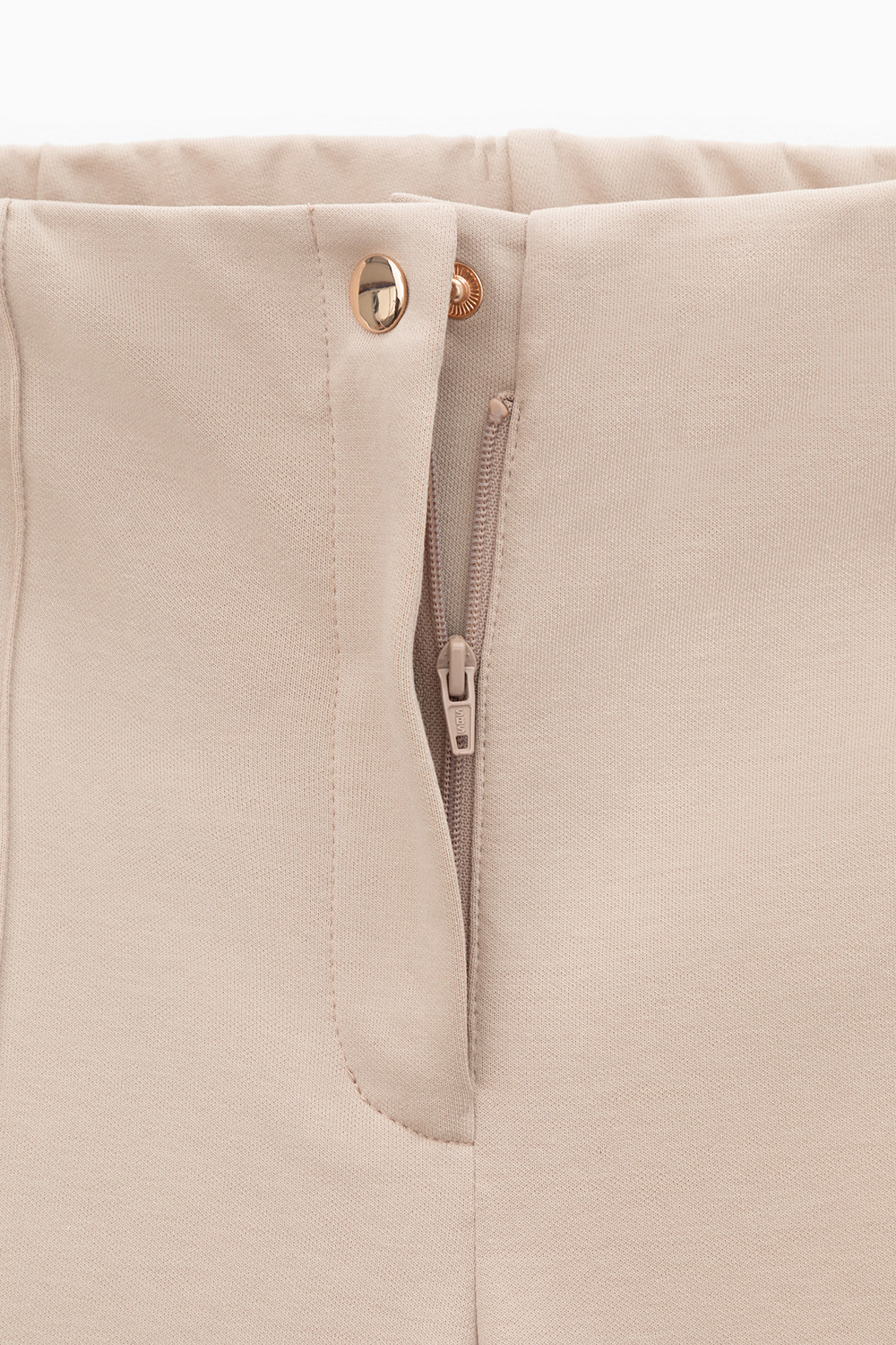 Брюки женские для мам, артикул: ЕВТ 4071, цвет: бежевый, фото 6